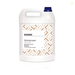 Amazon Brand - Solimo Liquid Handwash Refill Can | Honey & Almond | 5 
