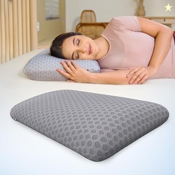 CareFoam Ventilated Cooling Gel Memory Foam Pillow, Orthopedic Pillow 