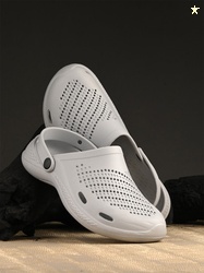 Roadster The Lifestyle Co. Men Grey Lightweight Comfortable Clogs