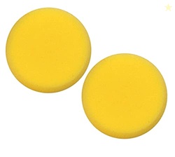 DEZIINE 2Pc Round Synthetic Artist Brushes Sponge Polymer Clay Tools &