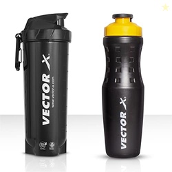 Vector X Energy Shaker & Active Bottle for Protein Shake Gym Sipper Sh
