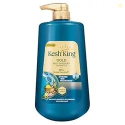 Kesh King Gold Anti-Dandruff Shampoo with 21 Herbs + Bio Niacinamide f