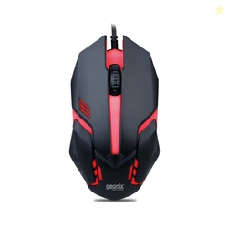 GEONIX Vigor R7 Wired Gaming Mouse with 1200 DPI PVC Cable, 3 Buttons,