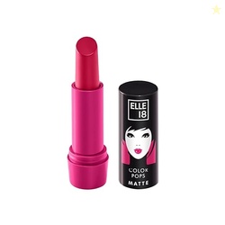 Elle 18 Color Pops Matte Lipstick Deep Pink, Moisturising Bullet Matte
