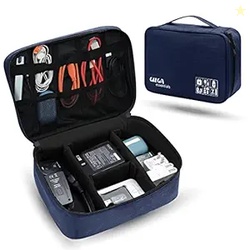 GIZGA ESSENTIALS Electronics Accessories Organizer Universal Travel Or
