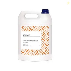 Amazon Brand - Solimo Handwash Liquid Refill Can | 5 Litre | Antibacte