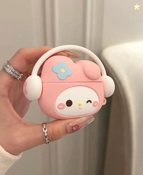 Meyaar Silicone Cute Cartoon Design Case Cover for Apple Airpods Pro C