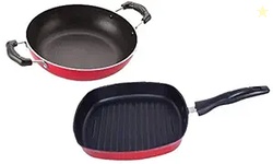 Nirlon Non Stick Aluminium Pfoa Free Non-Toxic Durable Kitchenware Set