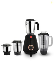 Cello Imperia Stainless Steel Black & Copper Mixer Grinder 750Watts- 3