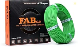 0.75 sqmm Single Core Copper Electrical Wire 90 Meter (Green) | Heat R