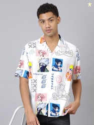Free Authority Mens Naruto Anime Graphic Printed Regular Fit Cotton Sh