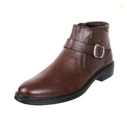 Metro Men Black Leather