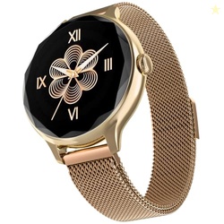 Noise Diva (Smartchoice) Smartwatch with Diamond Cut dial, Glossy Meta