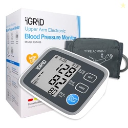iGRiD Fully Automatic Digital Blood Pressure Monitor | BP Machine with