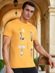 Lee Typography Printed Cotton Slim Fit T-shirt