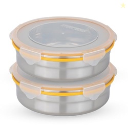 STEELLOCK Stainless Steel Airtight Container with Lid | Leakproof, BPA