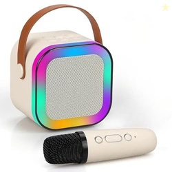 TEQO Karaoke Mic with Speaker for Singing Rchargeable Wireless Mini Po