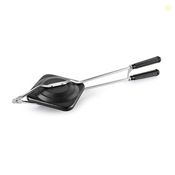 Cello Non-Stick Aluminium Sandwich Gas Toaster | Compatibility with Ga