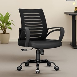 beAAtho Verona Mesh Mid-Back Ergonomic Desk Office Chair with Tilting 