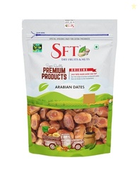 SFT Premium Natural Arabian Dates 1 Kg Pouch | Khajur, Khajoor | Dry F