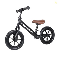 Amazon Brand - Jam & Honey 12T Balance Bike for Kids | Adjustable Hand