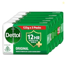Dettol Original Germ Protection Bathing Soap Bar (625gm) | Kills 99.99