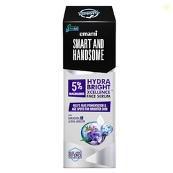 Smart And Handsome 5% Niacinamide Hydrabright Xcellence Face Serum | F
