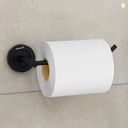Plantex (Primax) Stainless Steel Black Powder Coating Bathroom Toilet 