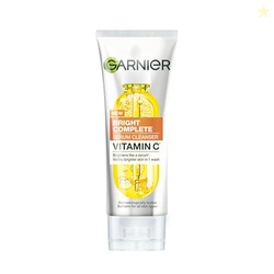 Garnier Vitamin C + Serum Face Wash | Visibly Brighter Skin in Just 1 
