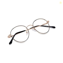 Mashamart Round Shape Blue Cut Antiglare Computer Eyeglasses for Men a