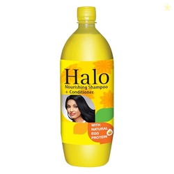 Halo Shampoo & Conditioner with Natural Egg Protein for Soft and Silky
