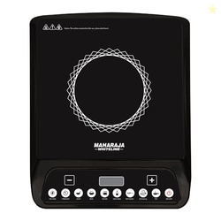 Maharaja Whiteline Marvello 13DX 1300W Smart Induction Cooktop| 7 Pres