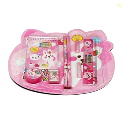 ATEVON 8-in-1 Cute Stationery Gift Set for Kids  Includes Notebook, Pe