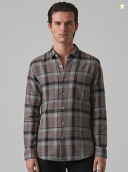 Banana Club Relaxed Slim Fit Cotton Checked Casual Shirt