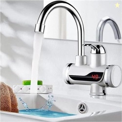 Instant Electric Heating Water Faucet | Fast Hot Water Tap with LED Te