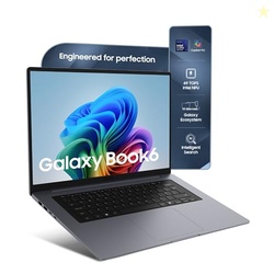 Samsung Galaxy Book6 (Gray, 16GB RAM, 512GB SSD) | Intel Core Ultra 7 