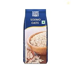 Amazon Brand - Solimo Rolled Oats | 2 Kg | Contains 100% Oats | Source