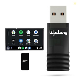 Lifelong Wireless Android Auto Adapter | Compatible with Android | Don