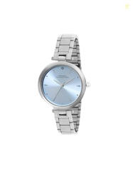 French Connection Analog Blue Dial Women's Stainless Steel Watch-Fcn01