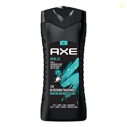 Axe Apollo 3 In 1 Body, Face & Hair Wash For Men, Long-Lasting Refresh