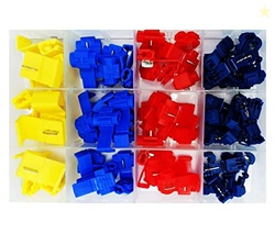 DIY Crafts Pack Of 20 Pcs, Mixed, Lock Wire Connectors Set, Quick Spli