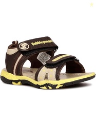 Bubblegummers Boys GIGGLES Sandals, Brown, (1614738)
