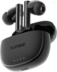 Number Navo Buds X1 w/ 50H Playtime,Dual Pairing,13mm S...