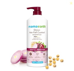 Mamaearth Onion Shampoo for Hair Growth and Hair Fall Control with Oni