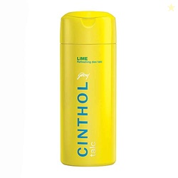 Cinthol Godrej Lime Talcum Powder with Citrus Fragrance | Superior Ger