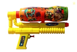 PoPo Toys Holi Shooter Water Gun, with Free Balloons | Yellow