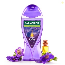 Palmolive Aroma Absolute Relax Body Wash, Gel Based Shower Gel with 10