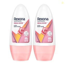 Rexona Fresh Rose Even Skin Tone Underarm Roll-On Deodorant for Women 