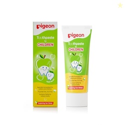 Pigeon Apple Toothpaste for Babies & Kids 45 g | Fluoride & SLS Free |