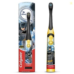 Colgate Batman Toothbrush for kids, Battery Powered Electric Toothbrus